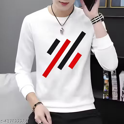 MENS FULL SLEEVE PRINTED TSHIRT