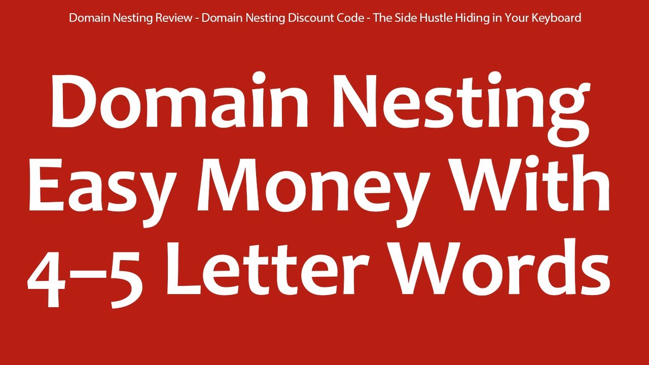 Domain Nesting information